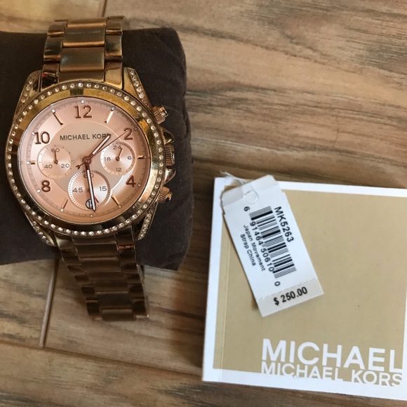 Rose Gold Michael Kors Watch main image 6